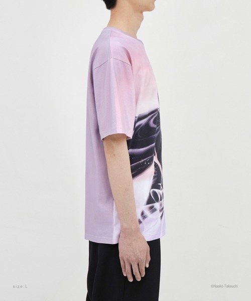 tanakadaisuke（タナカダイスケ）の「【tanakadaisuke/タナカダイスケ】Princess Serenity & Prince Endymion T-shirt　L/プリンセス・セレニティ＆プリンス・エンディミオンTシャツ Lサイズ（Tシャツ/カットソー・レディース・パープル・L）」の8枚目の写真