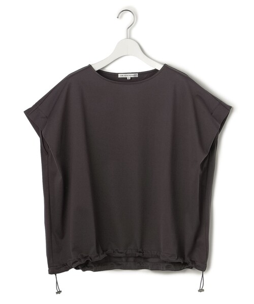 23区 L(ニジュウサンクオオキイサイズ)の「シルキータッチ ドロスト カットソー(Tシャツ/カットソー・レディース・ホワイト系/グレー系/ネイビー系/ブラック系/ダルブルー系/パイングリーン系/ピンク系/カーキ系/ベージュ系・44)」の4枚目の写真