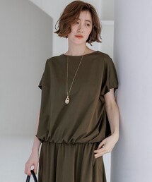シルキータッチ ドロスト カットソー