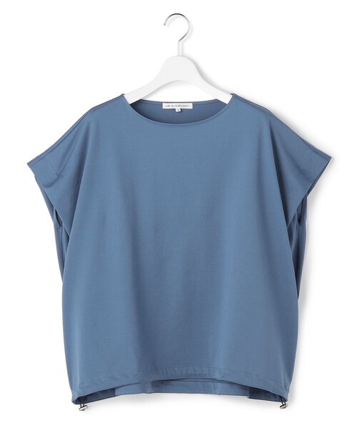 23区 L(ニジュウサンクオオキイサイズ)の「シルキータッチ ドロスト カットソー(Tシャツ/カットソー・レディース・ホワイト系/グレー系/ネイビー系/ブラック系/ダルブルー系/パイングリーン系/ピンク系/カーキ系/ベージュ系・44)」の22枚目の写真