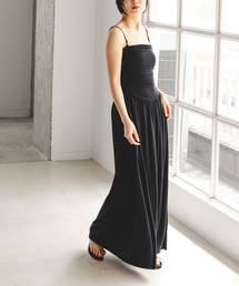 determ/デターム Collagen Multi Gathered Dress
