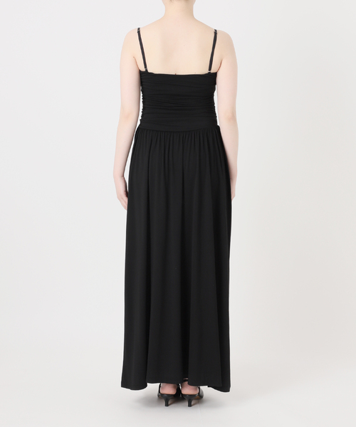 Noble(ノーブル)の「determ/デターム Collagen Multi Gathered Dress(ワンピース・レディース・ブラック・X-SMALL)」の12枚目の写真