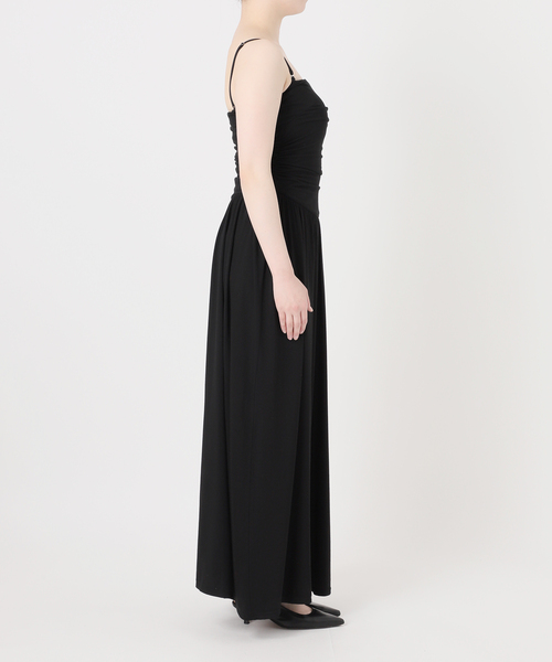 Noble(ノーブル)の「determ/デターム Collagen Multi Gathered Dress(ワンピース・レディース・ブラック・X-SMALL)」の13枚目の写真