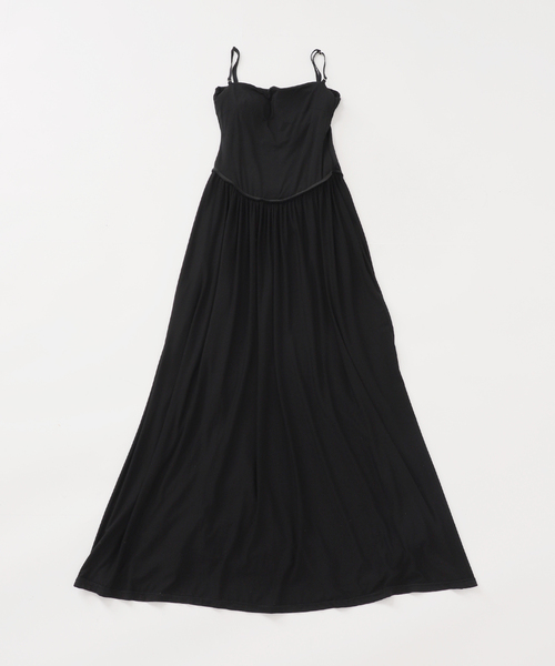 Noble(ノーブル)の「determ/デターム Collagen Multi Gathered Dress(ワンピース・レディース・ブラック・X-SMALL)」の16枚目の写真
