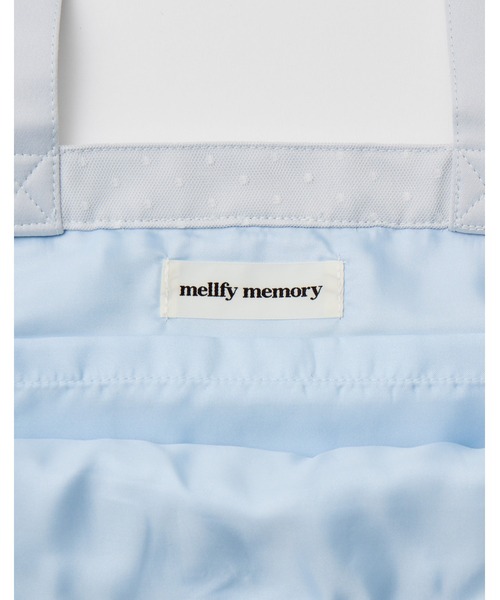 mellfy memory(メルフィーメモリー)の「Mellfy ribbon cake tote bag(トートバッグ・レディース・イエロー/ブルー/ホワイト/ピンク・FREE)」の14枚目の写真