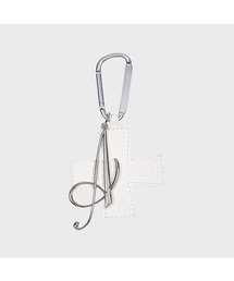 ALKI ALKA（アルキアルカ）の「Cross Keychain Necklace (White)（キーケース/キーアクセサリー）」