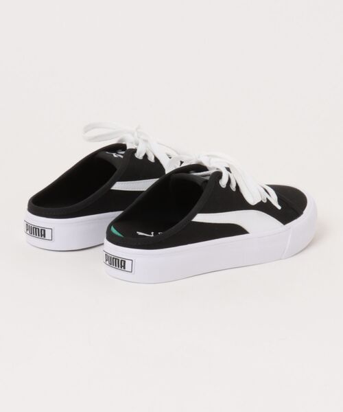 PUMA(プーマ)の「【PUMA】プーマ BARI MULE(バリミュール)クロッグスニーカー 371318(スニーカー・レディース・ブラック×ホワイト・22.5cm/23.0cm/23.5cm/24.0cm/24.5cm/25.0cm/25.5cm/26.0cm/26.5cm/27.0cm/27.5cm/28.0cm)」の2枚目の写真