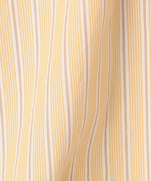 COMME CA Wardrobe(コムサワードローブ)の「〔 +サイズ 〕 オーガニックワッシャーストライプ シャツ(シャツ/ブラウス・レディース・ピンク/サックスブルー・13号)」の22枚目の写真