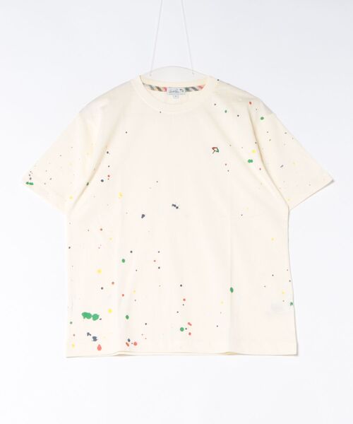 Arnold Palmer（アーノルドパーマー）の「シェア スプラッシュプリント Tシャツ（Tシャツ/カットソー・レディース・アイボリー/チャコールグレー・XS/LL/L/M/S）」の19枚目の写真