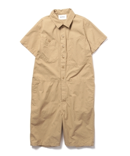 BEAMS BOY（ビームスボーイ）の「【FUDGE5月号掲載】BEAMS BOY / マイクロピーチ オールインワン（つなぎ/オールインワン・レディース・ベージュ/オリーブ・ONE SIZE）」の9枚目の写真