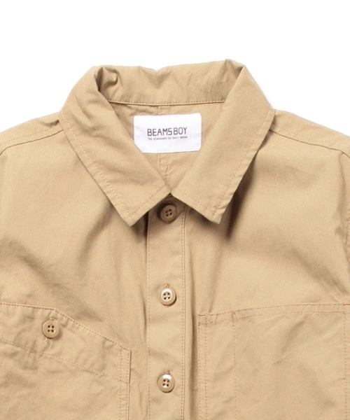 BEAMS BOY（ビームスボーイ）の「【FUDGE5月号掲載】BEAMS BOY / マイクロピーチ オールインワン（つなぎ/オールインワン・レディース・ベージュ/オリーブ・ONE SIZE）」の11枚目の写真