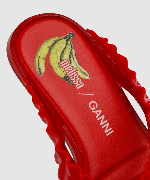 GANNI(ガニー)の「Melissa Thong Kitten Heel(サンダル・レディース・レッド系その他・37/38/39/35-36)」の13枚目の写真
