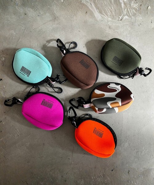 WEEKEND(ER)(ウィークエンダー)の「【WEEKEND(ER)/ウィークエンダー】アクセサリーミニポーチ / CUSHION MINI CASE(ポーチ・メンズ・ブラウン/カーキ/ピンク/ライム/オレンジ/その他・フリー)」の7枚目の写真