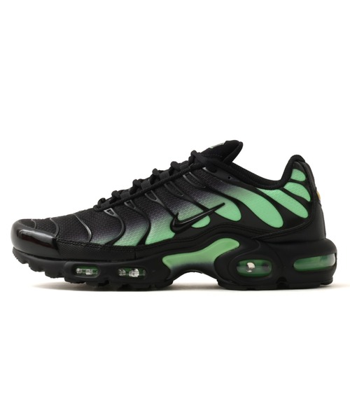 NIKE(ナイキ)の「NIKE AIR MAX PLUS / ナイキ エア マックス プラス【SP】(スニーカー・メンズ・ブラック×グリーン・26.5cm/27.5cm/28.5cm/26.0cm/27.0cm/28.0cm/29.0cm)」の4枚目の写真
