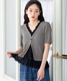 RAGEBLUE | レースドッキングレイヤードニット(Tシャツ/カットソー)