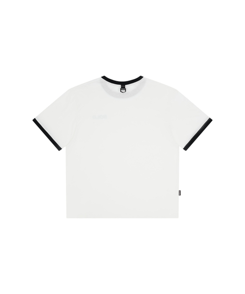 JAMIE WEST（ジェイミーウエスト）の「ボールドレギュラーリンガーTシャツ（ホワイト）（Tシャツ/カットソー・レディース・その他・MEDIUM/LARGE/X-LARGE）」の2枚目の写真