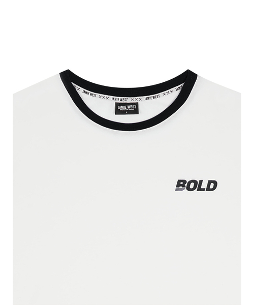 JAMIE WEST（ジェイミーウエスト）の「ボールドレギュラーリンガーTシャツ（ホワイト）（Tシャツ/カットソー・レディース・その他・MEDIUM/LARGE/X-LARGE）」の3枚目の写真