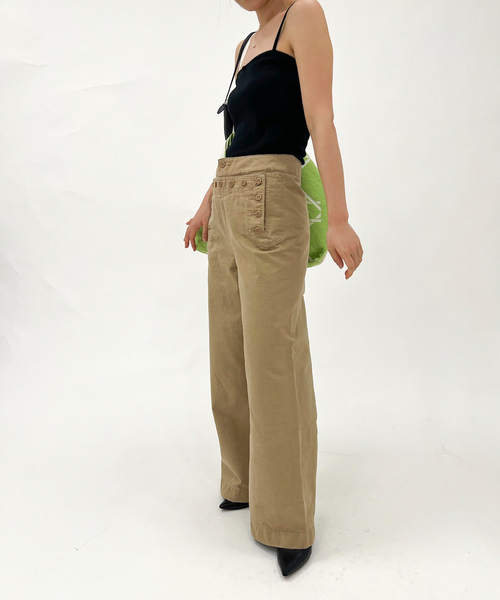 EDIT. FOR LULU(エディットフォールル)の「コットンツイルセーラーパンツ(その他パンツ・レディース・キャメル・36/34)」の16枚目の写真