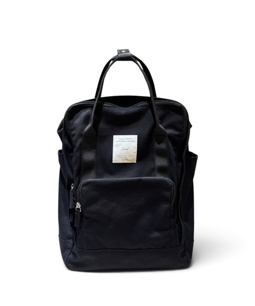 CHELSEA New York（チェルシーニューヨーク）の「スクエアキャンバスリュック（バックパック/リュック・レディース・オリーブ/ブラック/ブルー系その他/アイボリー/ダークグレー・FREE）」の3枚目の写真