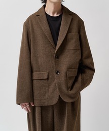 Lui's(���C�X)�́yNeucon�zCLASSIC HEATHER OVER JACKET / �N���V�b�N�I�[�o�[�e�[���[�h�W���P�b�g / �Z�b�g�A�b�v�Ή�(�e�[���[�h�W���P�b�g)