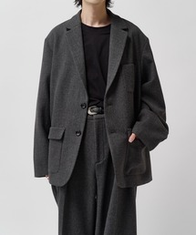 Lui's | 【Neucon】CLASSIC HEATHER OVER JACKET / クラシックオーバーテーラードジャケット / セットアップ対応(テーラードジャケット)