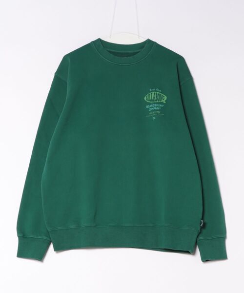 BILLABONG(ビラボン)の「BILLABONG/ビラボン SURF CLUB スウェット BG012U05(スウェット・メンズ・グレー/ブラック/グリーン・M/L/XL)」の3枚目の写真