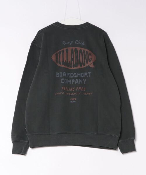 BILLABONG(ビラボン)の「BILLABONG/ビラボン SURF CLUB スウェット BG012U05(スウェット・メンズ・グレー/ブラック/グリーン・M/L/XL)」の4枚目の写真