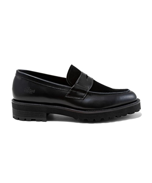 CONZ(コンズ)の「NEW CLASSIC COIN LOAFERS BLACK BLACK SUEDE(ローファー・メンズ・ブラック・26/25.5/27/25/26.5)」の9枚目の写真