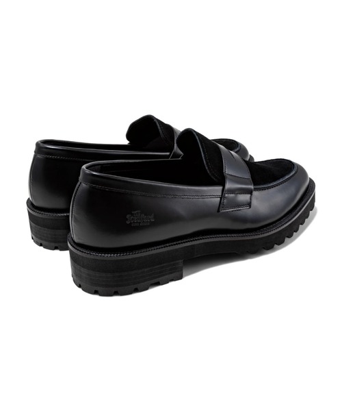 CONZ(コンズ)の「NEW CLASSIC COIN LOAFERS BLACK BLACK SUEDE(ローファー・メンズ・ブラック・26/25.5/27/25/26.5)」の2枚目の写真