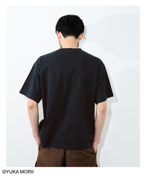 Mac-House(マックハウス)の「【47YOKAI /47ようかい】YOKAIサークルTシャツ(Tシャツ/カットソー・メンズ・ホワイト/ネイビー・S/M/L)」の17枚目の写真