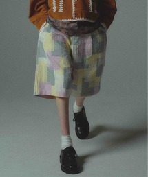 amok（アモク）の「SASHIKO PATCHED SHORT PANTS（その他パンツ）」