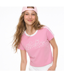 MEOW KITTENS TRACK CROP T-SHIRT (5color)