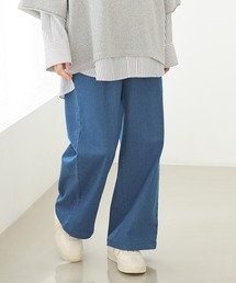 デニムイージーパンツ(股下66cm)