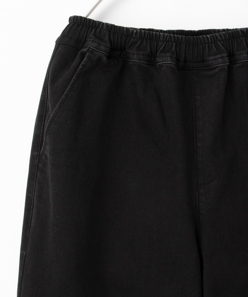 Honeys(ハニーズ)の「デニムイージーパンツ(股下66cm)(デニムパンツ・レディース・ダークインディゴブルー/ブラック/ライトインディゴブルー・3L/L/LL/M/S)」の16枚目の写真