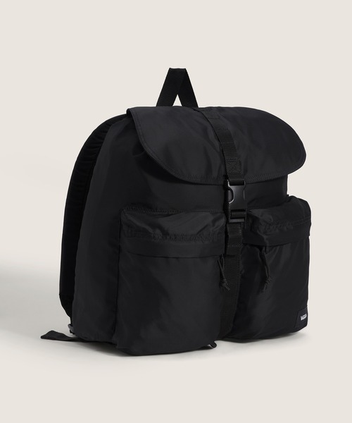 VANS(バンズ)の「SCATTER バックパック(20L) / Scatter Backpack Black/Black VN000Q99BKA1(バックパック/リュック・メンズ・ブラック・ONE SIZE)」の2枚目の写真