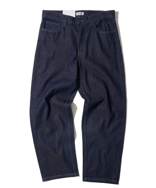 HANES(ヘインズ)の「【HANES/ヘインズ】WIDE FIT DENIM PANTS / ワイドフィット デニムパンツ(デニムパンツ・メンズ・ブラック/ライトブルー/ブルー/ネイビー・SMALL/MEDIUM/LARGE/X-LARGE)」の1枚目の写真