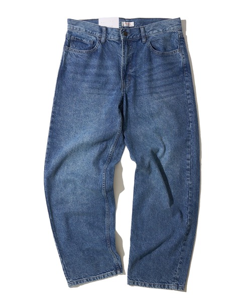 HANES(ヘインズ)の「【HANES/ヘインズ】WIDE FIT DENIM PANTS / ワイドフィット デニムパンツ(デニムパンツ・メンズ・ブラック/ライトブルー/ブルー/ネイビー・SMALL/MEDIUM/LARGE/X-LARGE)」の3枚目の写真