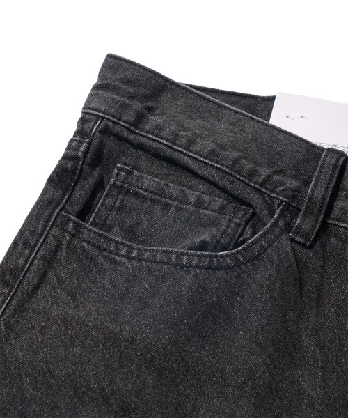 HANES(ヘインズ)の「【HANES/ヘインズ】WIDE FIT DENIM PANTS / ワイドフィット デニムパンツ(デニムパンツ・メンズ・ブラック/ライトブルー/ブルー/ネイビー・SMALL/MEDIUM/LARGE/X-LARGE)」の9枚目の写真