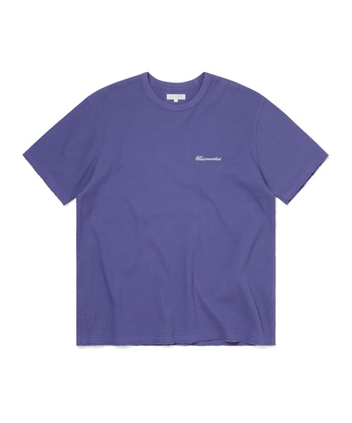 thisisneverthat(ディスイズネバーザット)の「Waffle Tee(Tシャツ/カットソー・メンズ・ヘザーグレー/ブラック系その他/パープル・XL/S/M/L)」の3枚目の写真