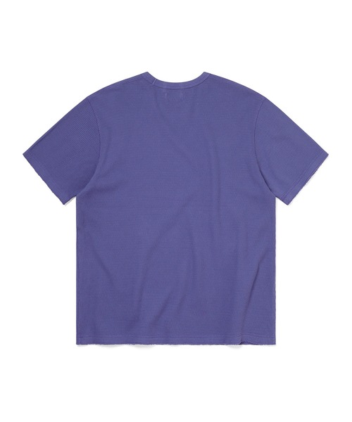 thisisneverthat(ディスイズネバーザット)の「Waffle Tee(Tシャツ/カットソー・メンズ・ヘザーグレー/ブラック系その他/パープル・XL/S/M/L)」の9枚目の写真