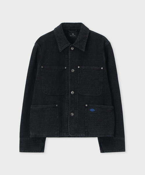 Dickies(ディッキーズ)の「Dickies(R) × PS Paul Smith 刺し子ブラックデニム チョアジャケット / 262251 DC001B(ブルゾン・メンズ・ブラック・LARGE/MEDIUM)」の12枚目の写真