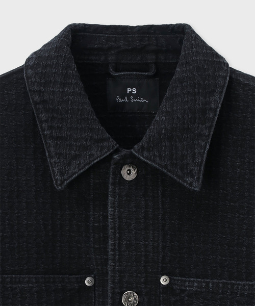 Dickies(ディッキーズ)の「Dickies(R) × PS Paul Smith 刺し子ブラックデニム チョアジャケット / 262251 DC001B(ブルゾン・メンズ・ブラック・LARGE/MEDIUM)」の13枚目の写真