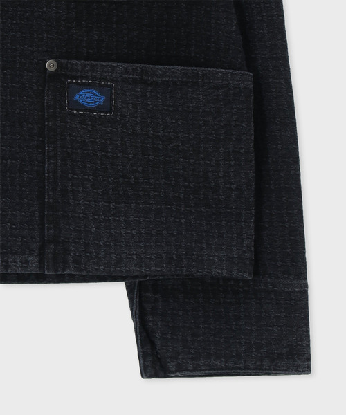 Dickies(ディッキーズ)の「Dickies(R) × PS Paul Smith 刺し子ブラックデニム チョアジャケット / 262251 DC001B(ブルゾン・メンズ・ブラック・LARGE/MEDIUM)」の14枚目の写真