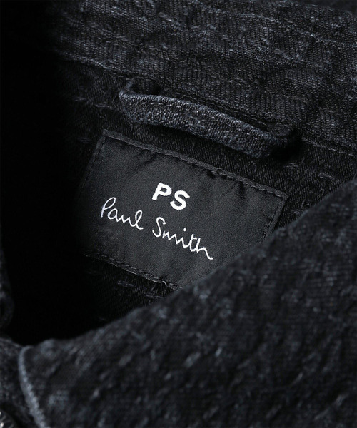 Dickies(ディッキーズ)の「Dickies(R) × PS Paul Smith 刺し子ブラックデニム チョアジャケット / 262251 DC001B(ブルゾン・メンズ・ブラック・LARGE/MEDIUM)」の4枚目の写真