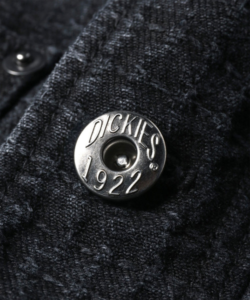 Dickies(ディッキーズ)の「Dickies(R) × PS Paul Smith 刺し子ブラックデニム チョアジャケット / 262251 DC001B(ブルゾン・メンズ・ブラック・LARGE/MEDIUM)」の5枚目の写真