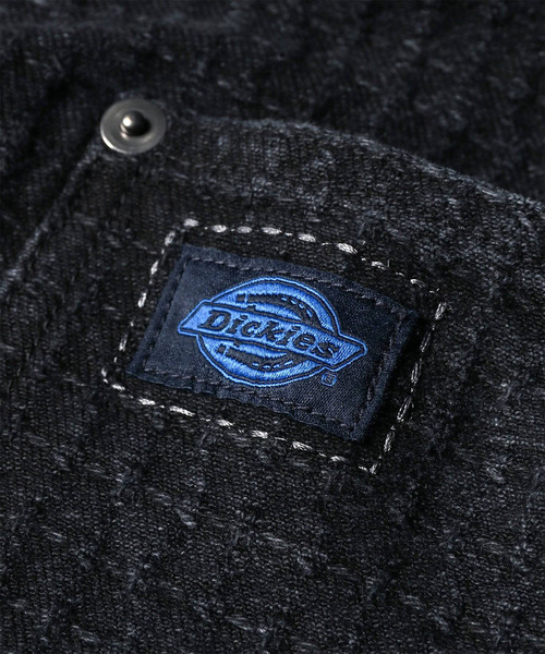 Dickies(ディッキーズ)の「Dickies(R) × PS Paul Smith 刺し子ブラックデニム チョアジャケット / 262251 DC001B(ブルゾン・メンズ・ブラック・LARGE/MEDIUM)」の8枚目の写真