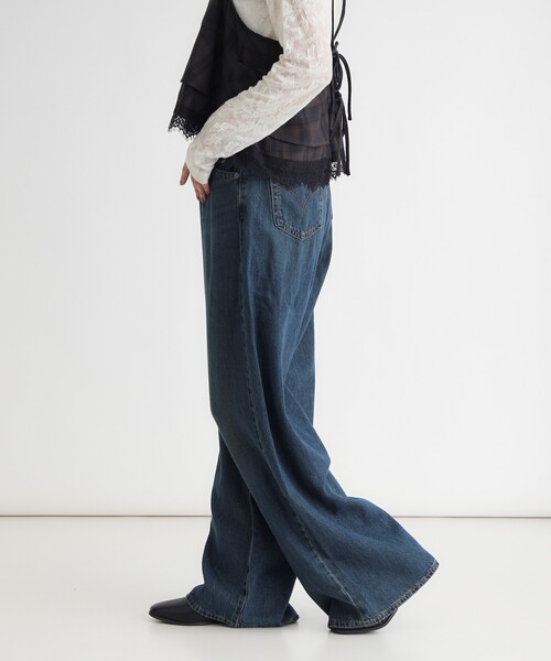 Levi's(リーバイス)の「CINCH BAGGY(その他パンツ・レディース・ダークグリーン・24/25/26/27)」の3枚目の写真