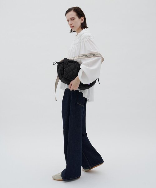 CIAOPANIC TYPY(チャオパニックティピー)の「:ZOZO限定【MumME】多収納!サイドギャザーデザインショルダーBAG(ショルダーバッグ・レディース・ホワイト/ブラック/キャメル・ONE SIZE)」の20枚目の写真