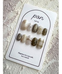 tone（トーン）の「【pon】olive green(MA)（アイブロウ）」