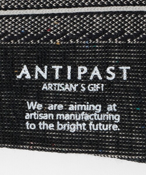 ANTIPAST(アンティパスト)の「<ANTIPAST> ヘリンボーン ソックス(ソックス/靴下・メンズ・ダークグレー/オフホワイト/ダークブラウン/ブラック・FREE)」の8枚目の写真
